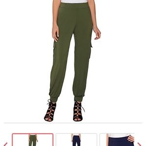 qvc lisa rinna cargo pants